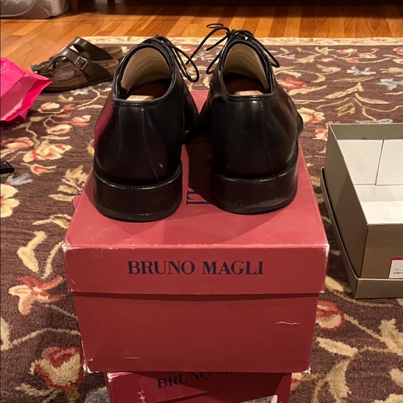 Bruno Magli Classic Black Oxfords main image 4
